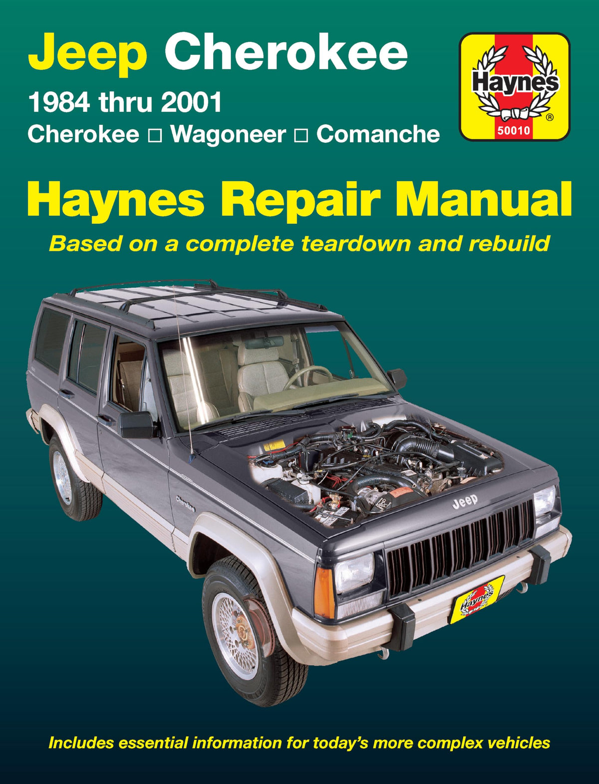 Haynes Manuals N. America, Inc. Jeep Cherokee,Wagoneer,Comanche,1984-2001 (Haynes Repair Manuals) The Happy Book Stack
