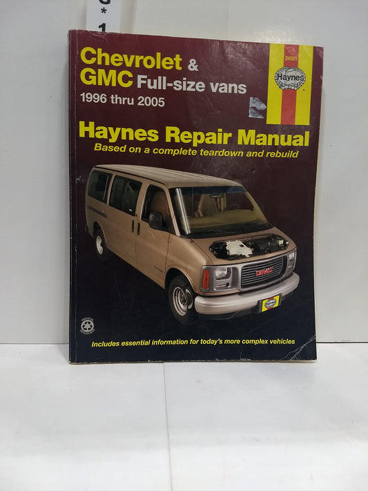 Chevrolet and GMC Full-size Vans 1996-2005 - 3905