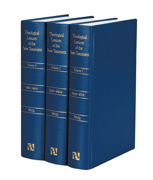 Theological Lexicon of the New Testament (3 Volume Set) - 7731