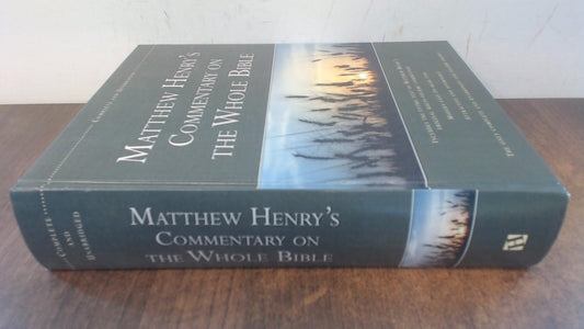 Matthew Henry's Commentary on the Whole Bible: Complete and Unabridged - 9395