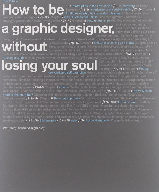 How to Be a Graphic Designer withou: New expanded version The Happy Book Stack