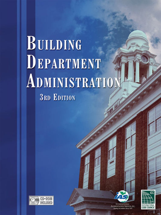 Building Department Administration, 3rd edition - 7954