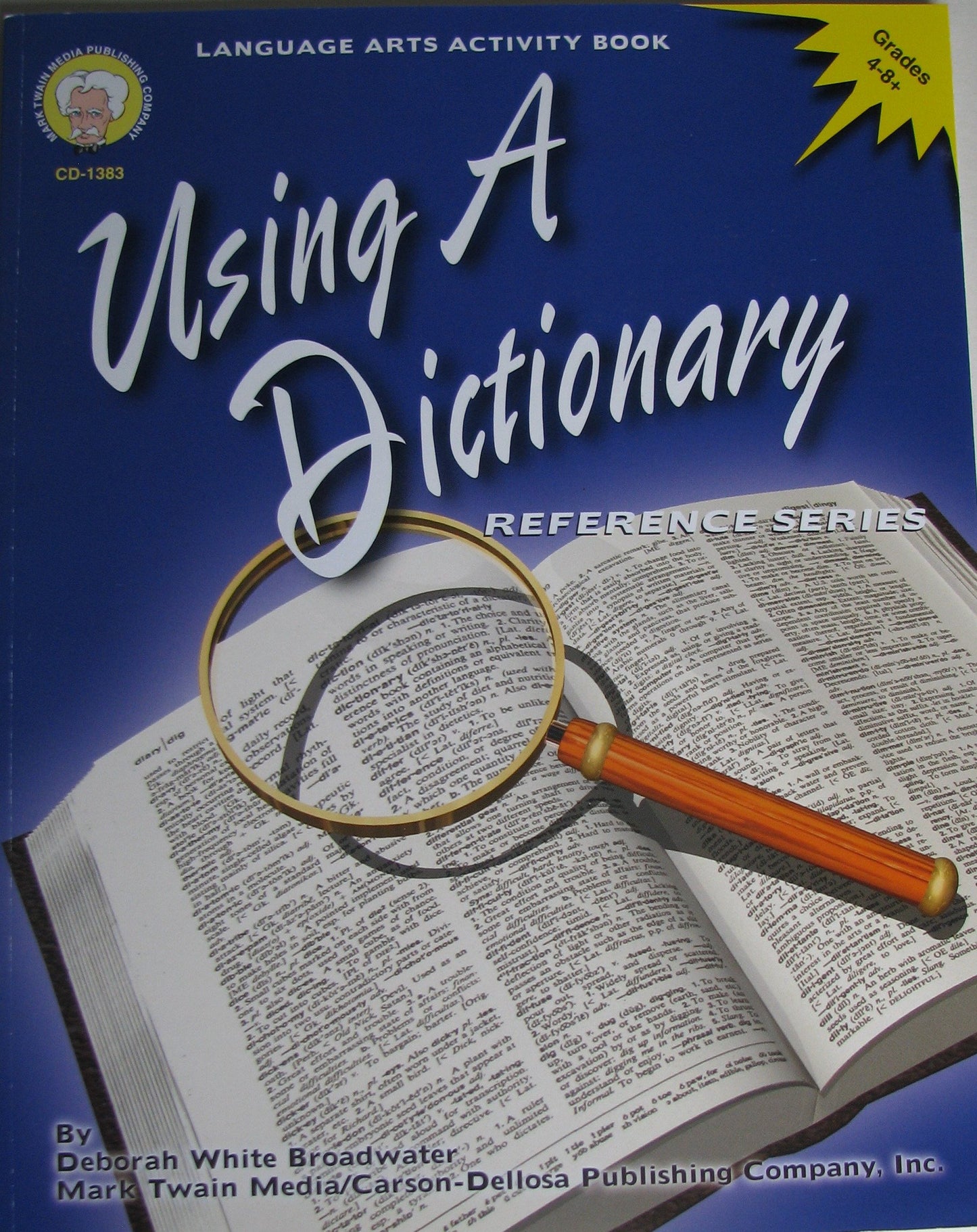 Mark Twain Using a Dictionary Language Arts Workbook, Alphabetical Order, Word Placement, Spelling, Parts of Speech, Grammar, and More for Grades 4 and Up, ELA Classroom or Homeschool Curriculum The Happy Book Stack