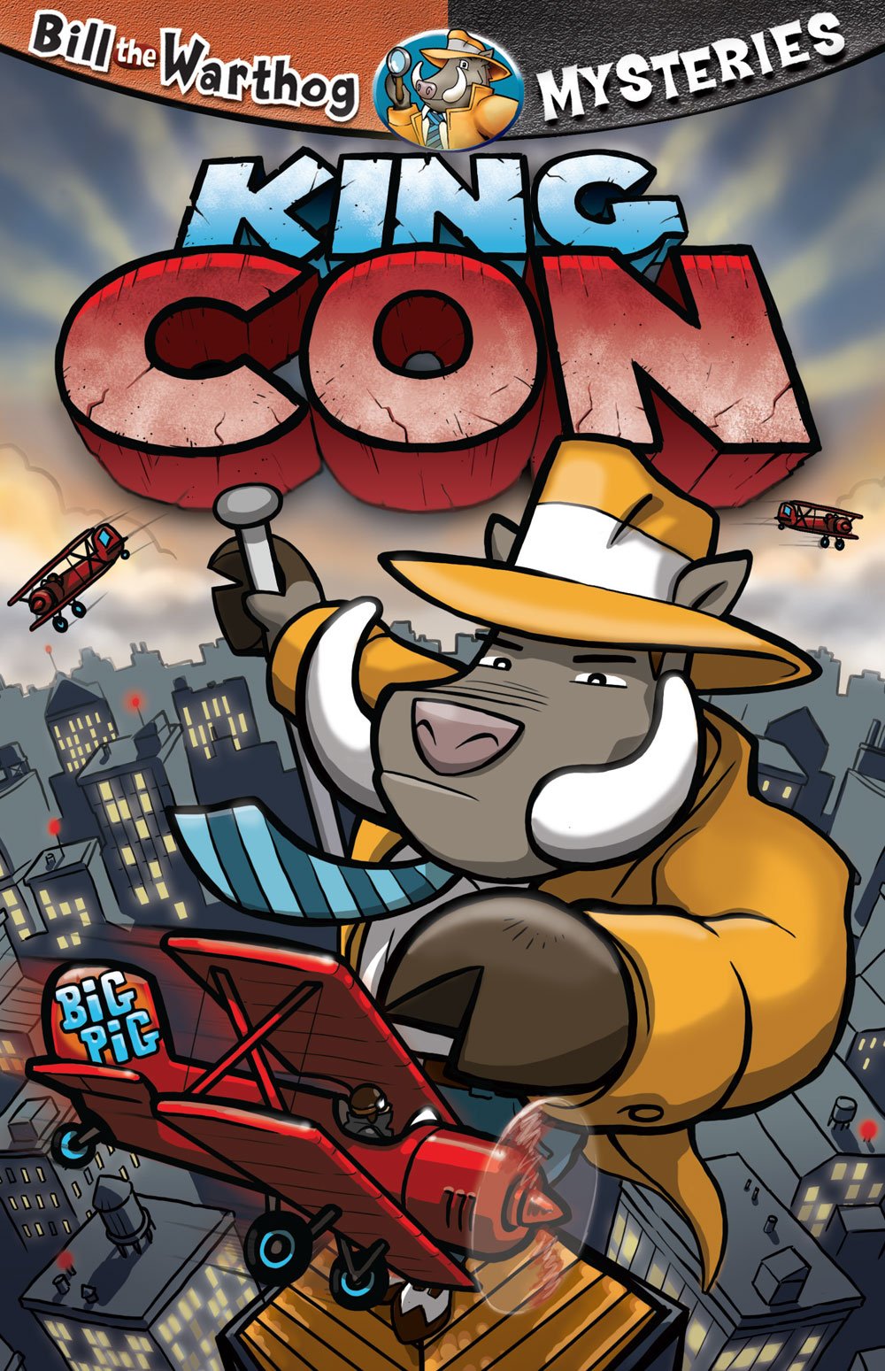 King Con (Bill the Warthog Mysteries) The Happy Book Stack