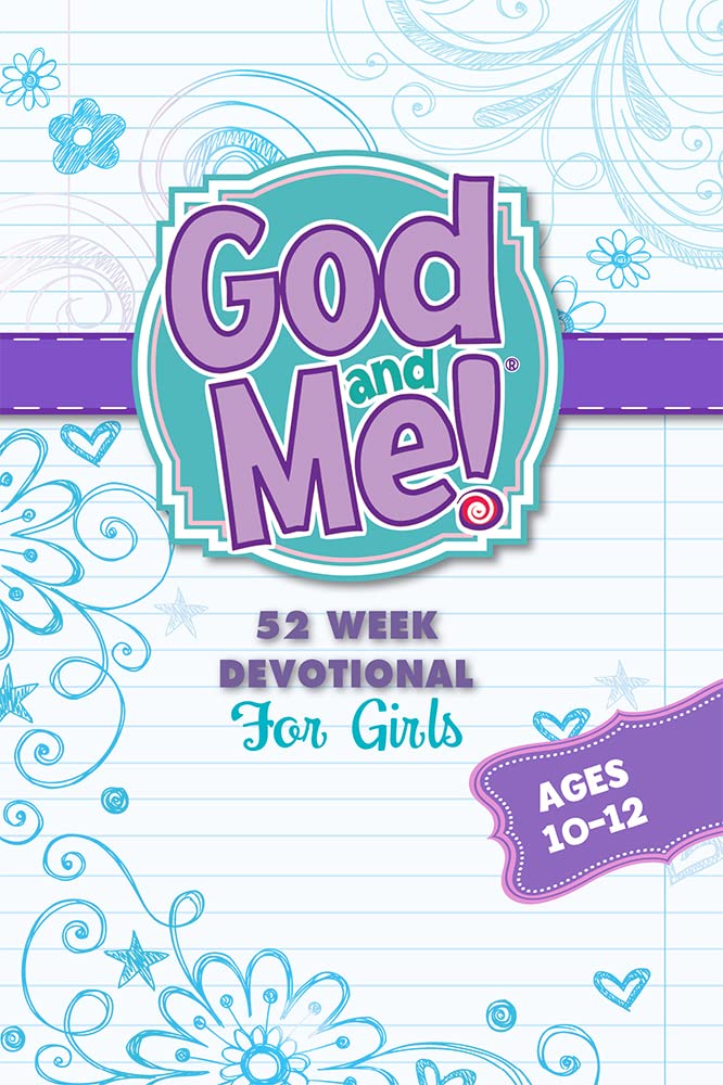 52 Week Devotional for Girls: For Girls Ages 10-12 (God and Me!) The Happy Book Stack