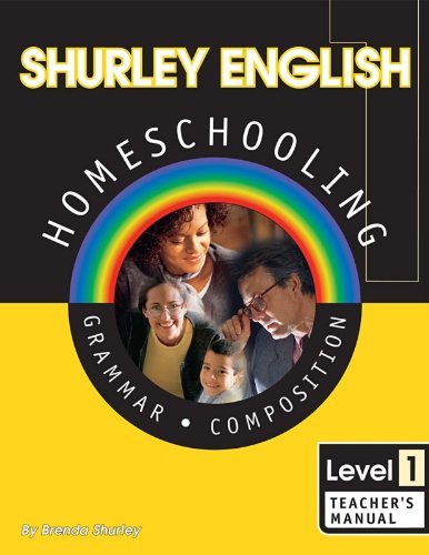 Shurley English: Grammar and Composition, Level 1, Teacher's Manual - Book The Happy Book Stack