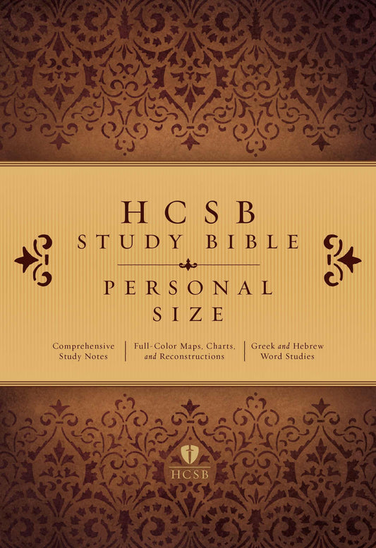HCSB Study Bible Personal Size, Hardcover - 6873