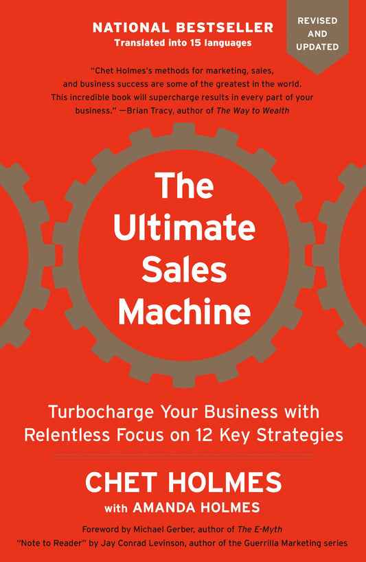 The Ultimate Sales Machine: Turbocharge Your Business with Relentless Focus on 12 Key Strategies The Happy Book Stack