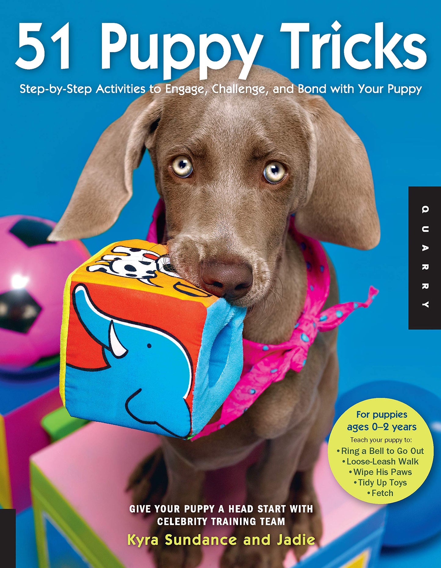 51 Puppy Tricks: Step-by-Step Activities to Engage, Challenge, and Bond with Your Puppy (Volume 3) (Dog Tricks and Training, 3) The Happy Book Stack