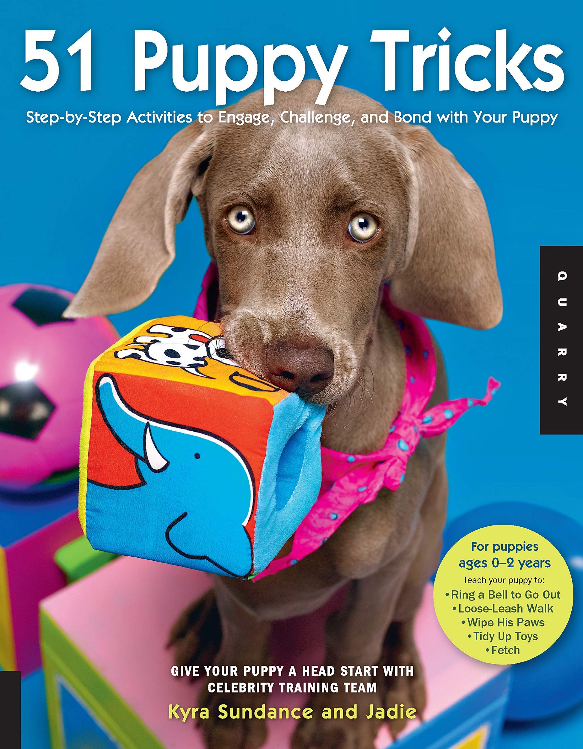 51 Puppy Tricks: Step-by-Step Activities to Engage, Challenge, and Bond with Your Puppy (Volume 3) (Dog Tricks and Training, 3) The Happy Book Stack