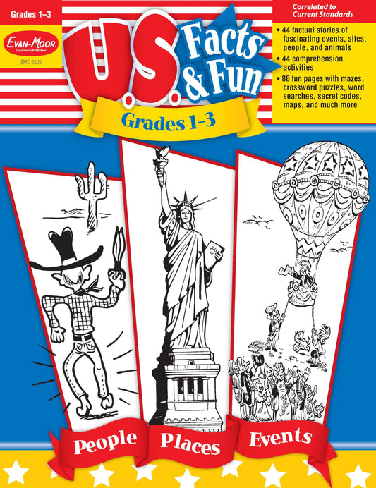 U.S. Facts & Fun, Grades 1-3 The Happy Book Stack