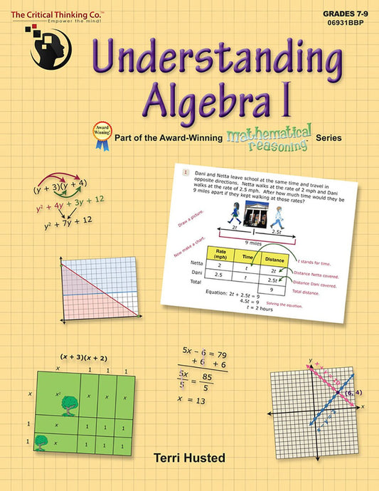 Understanding Algebra I The Happy Book Stack
