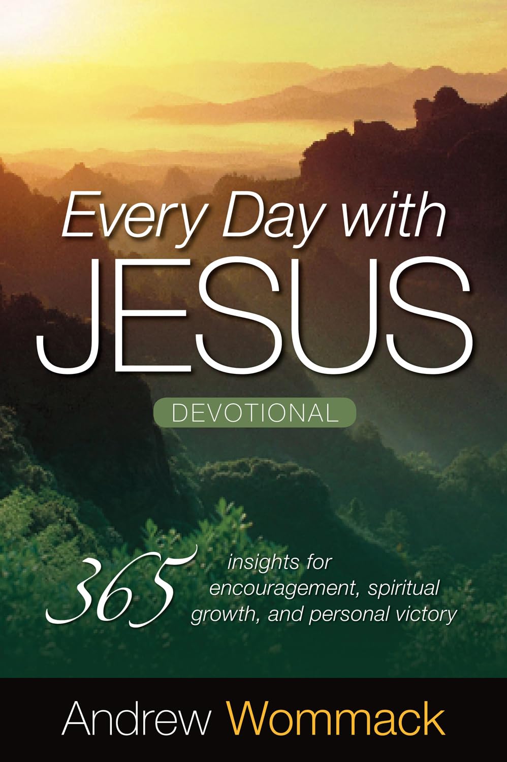 Every Day With Jesus Devotional: 365 Insights for Encouragement, Spiritual Growth, and Personal Victory The Happy Book Stack