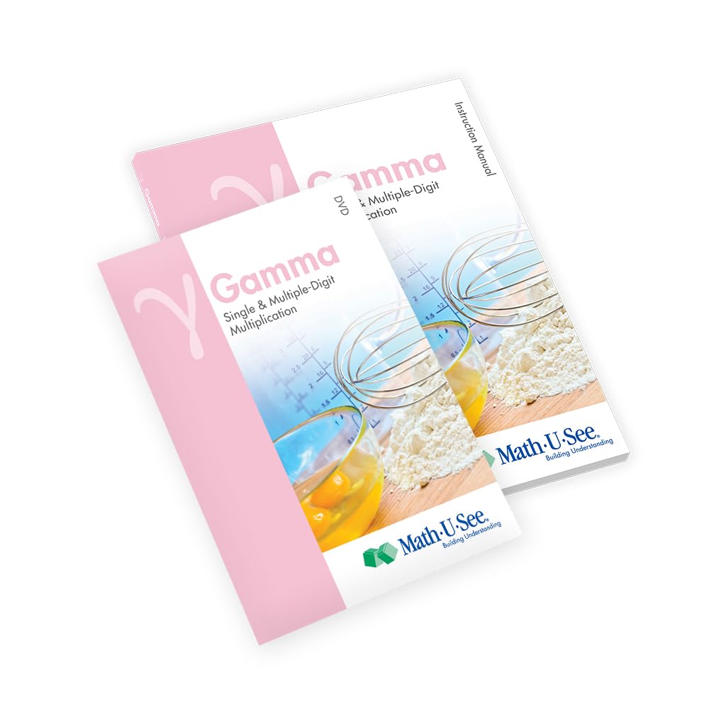 Math U See: Gamma Level Instruction Pack (Instruction Manual and DVD) - 3946
