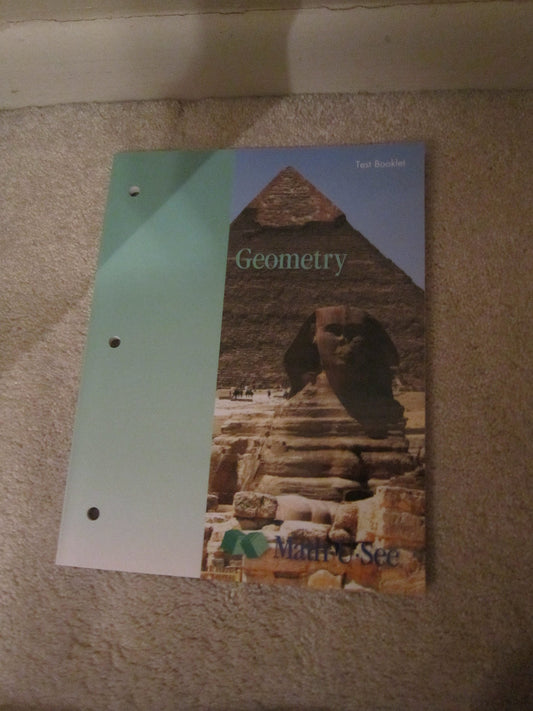 Math U See Geometry Test Booklet - 1746
