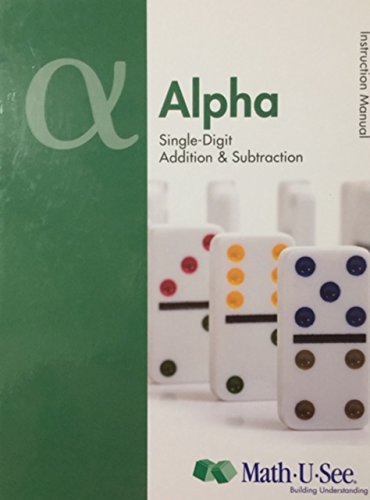 MathUSee Alpha Instruction Pack - 3865