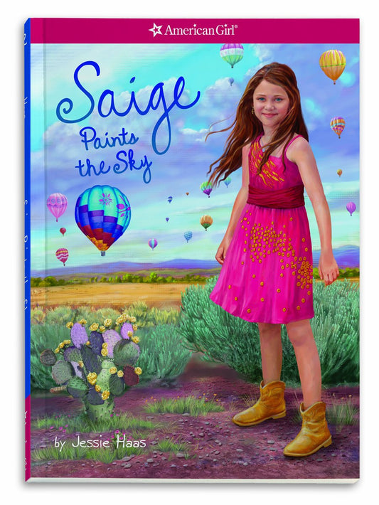 Saige Paints the Sky (American Girl, 2) The Happy Book Stack
