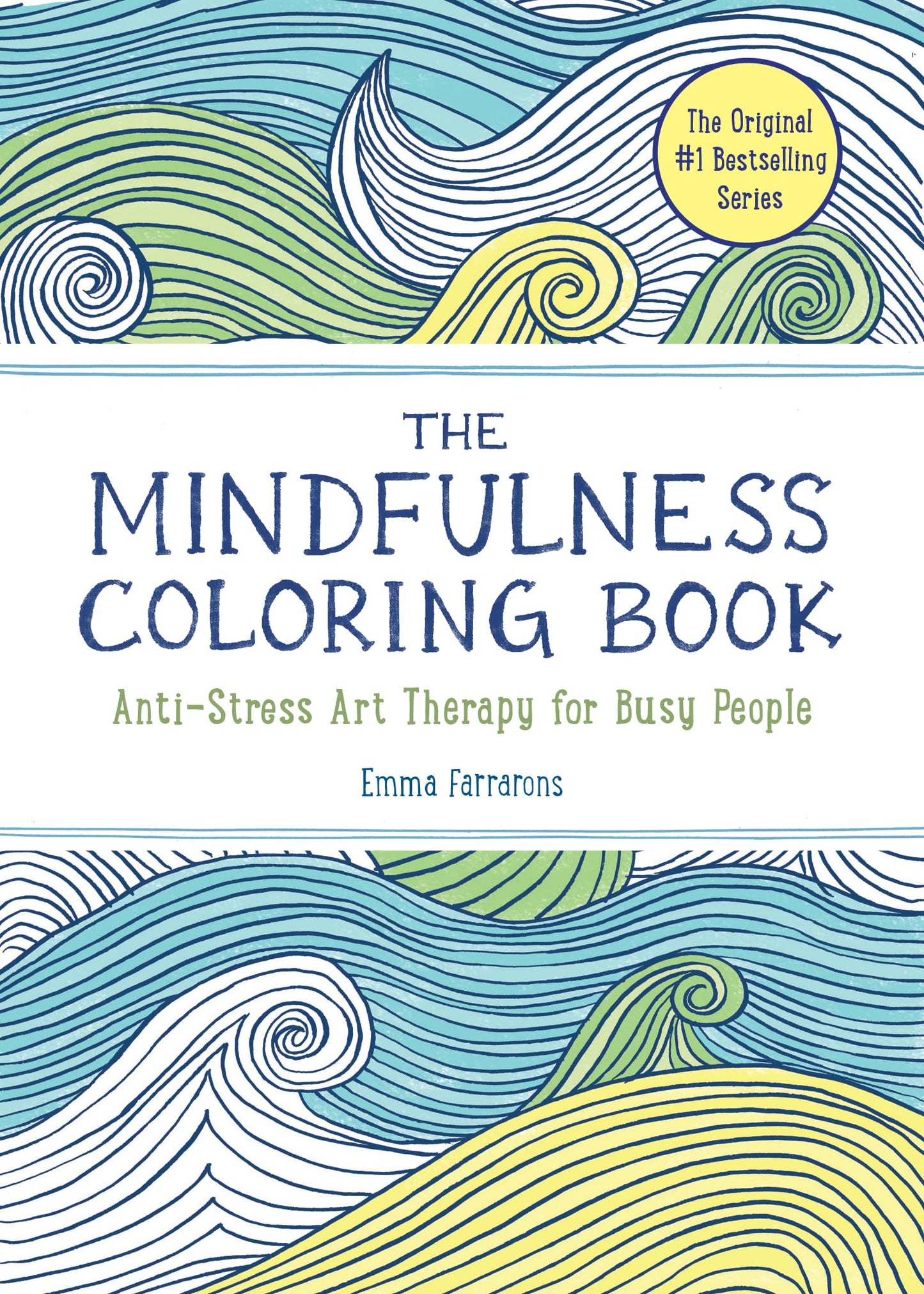 The Mindfulness Coloring Book: Relaxing, Anti-Stress Nature Patterns and Soothing Designs The Happy Book Stack