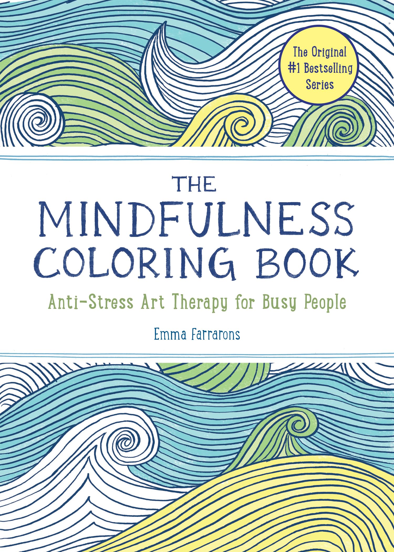 The Mindfulness Coloring Book: Relaxing, Anti-Stress Nature Patterns and Soothing Designs The Happy Book Stack
