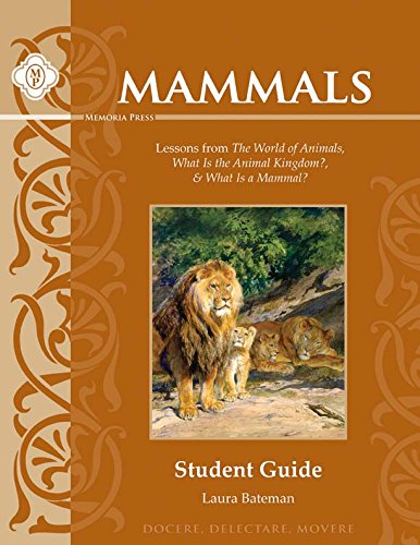 Mammals Student Guide The Happy Book Stack