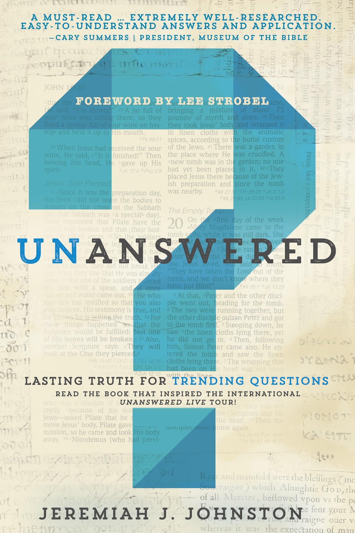 Unanswered: Lasting Truth for Trending Questions The Happy Book Stack