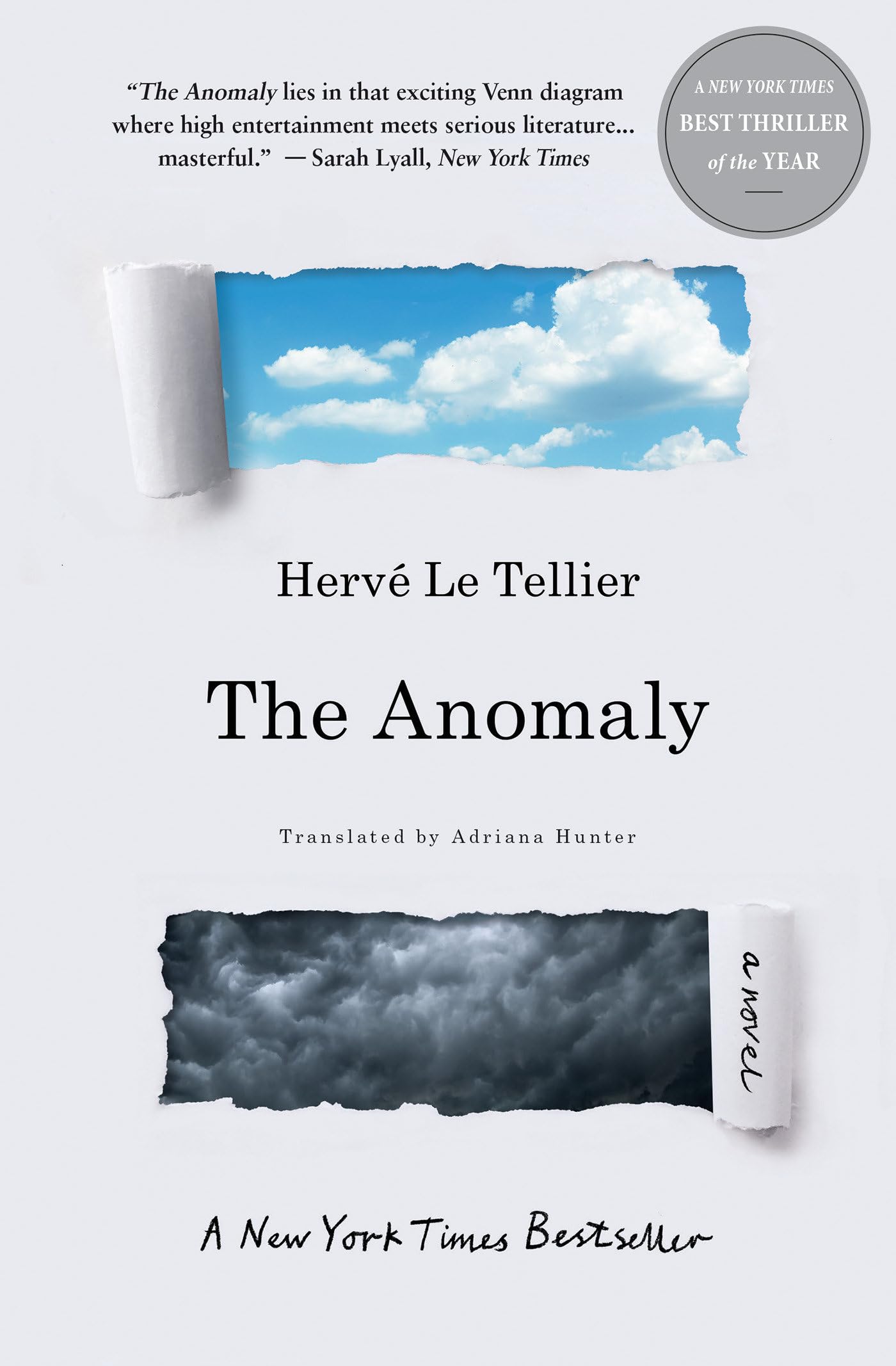 The Anomaly: A Novel The Happy Book Stack