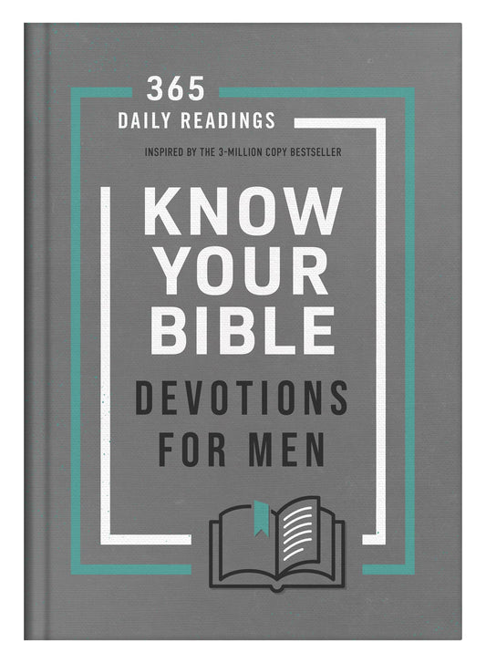 Know Your Bible Devotions for Men: 365 Daily Readings Inspired by the 3-million Copy Bestseller The Happy Book Stack