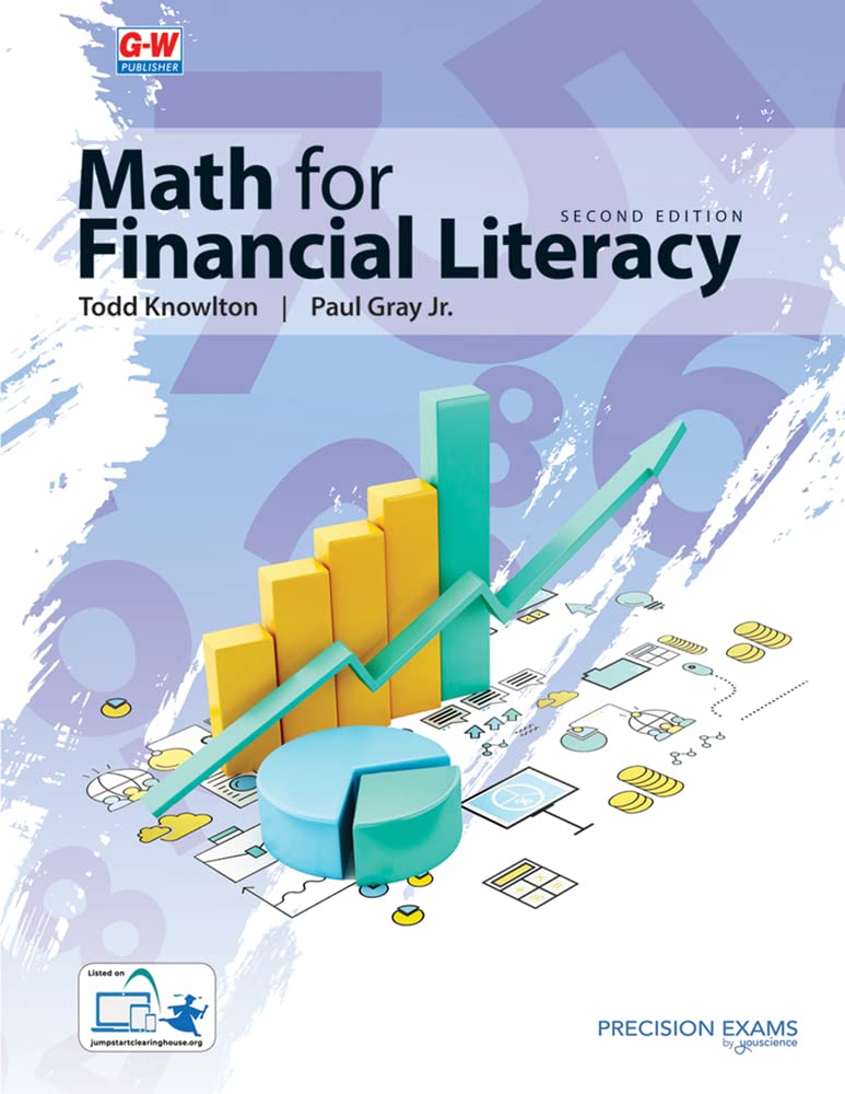 Math for Financial Literacy The Happy Book Stack