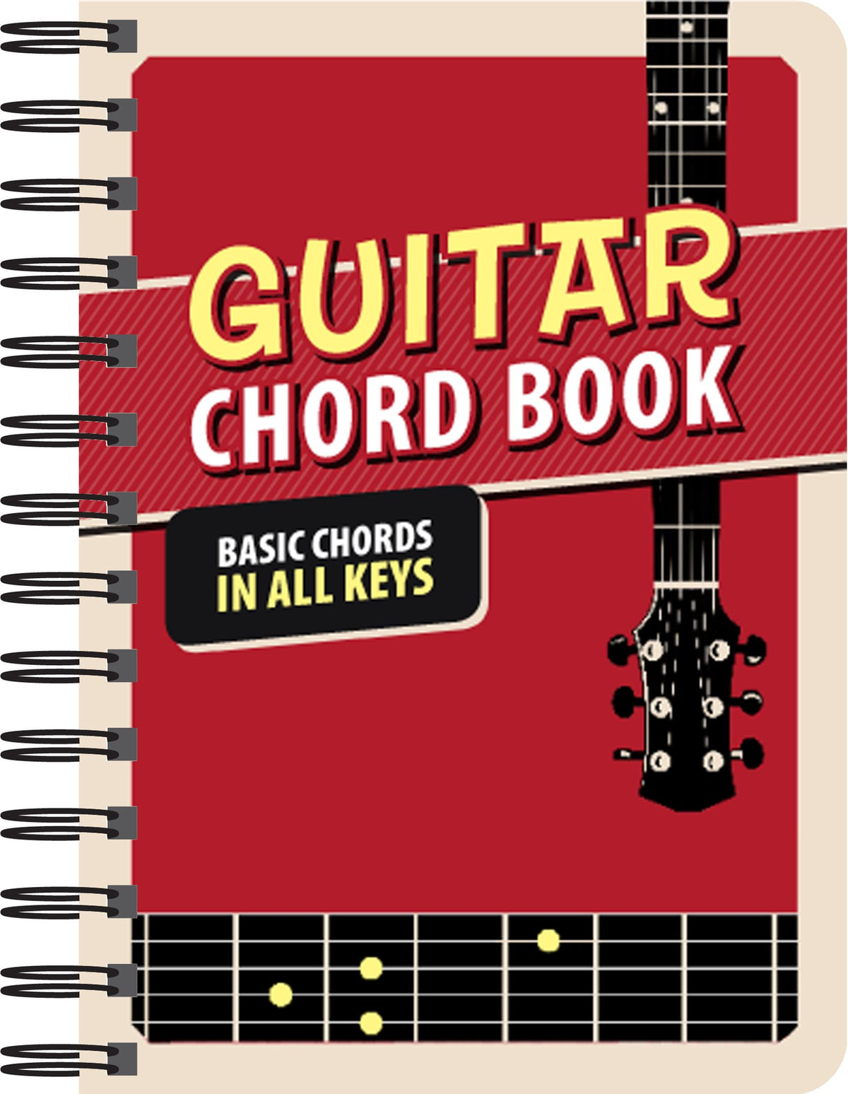 Guitar Chord Book: Basic Chords in All Keys The Happy Book Stack