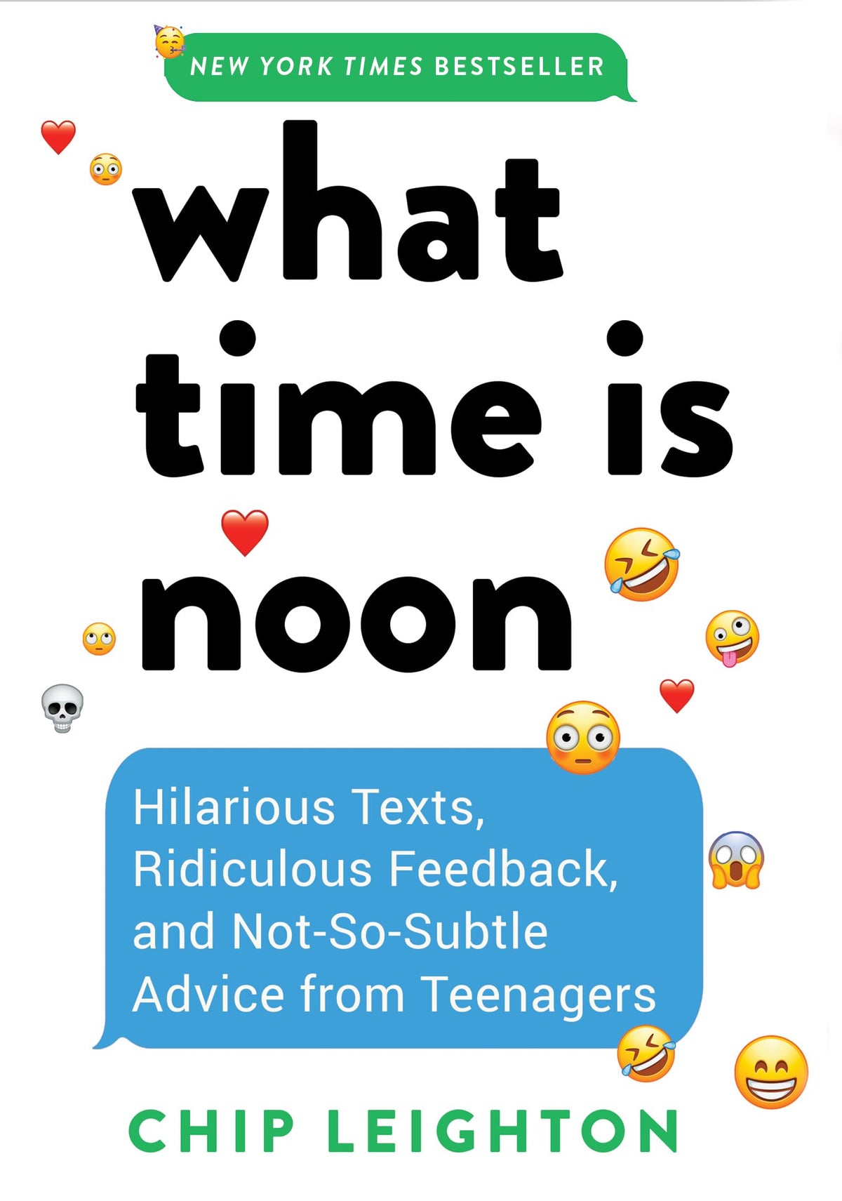 What Time is Noon?: Hilarious Texts, Ridiculous Feedback, and Not-So-Subtle Advice from Teenagers The Happy Book Stack