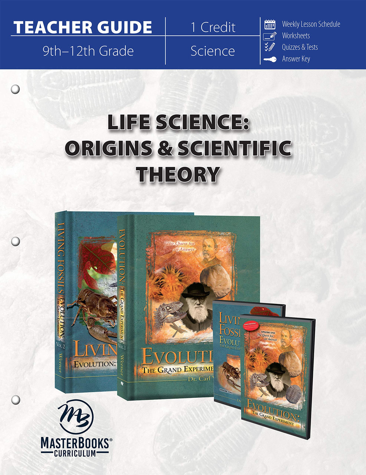 Life Science: Origins & Scientific Theory The Happy Book Stack