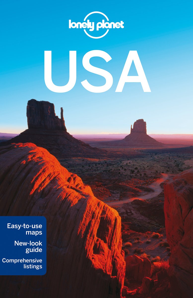 Lonely Planet USA The Happy Book Stack