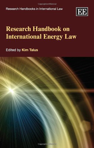 Research Handbook on International Energy Law (Research Handbooks in International Law series) - 6759