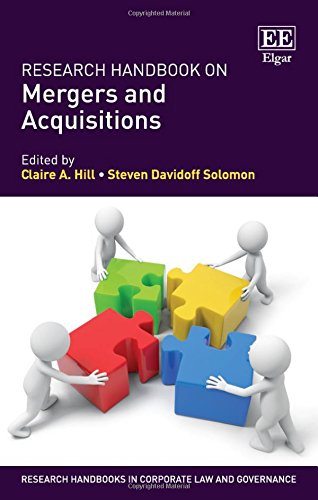 Research Handbook on Mergers and Acquisitions (Research Handbooks in Corporate Law and Governance series) - 4941