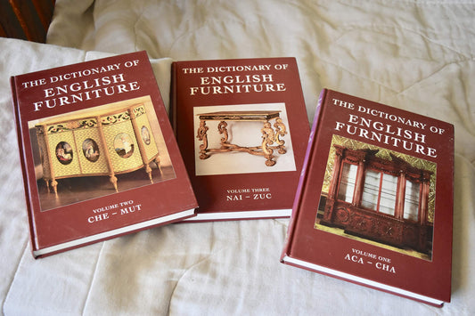 The Dictionary of English Furniture Vol I, II, & III - 2625