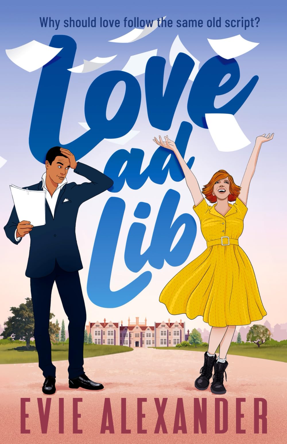 Love ad Lib: A Fake Relationship, Grumpy Sunshine, Small Town, Steamy Romcom! (Foxbrooke) - 9088
