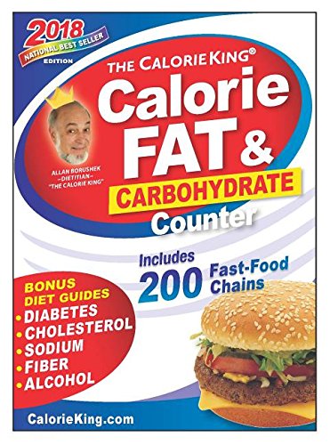 The Calorieking Calorie, Fat & Carbohydrate Counter 2018 The Happy Book Stack