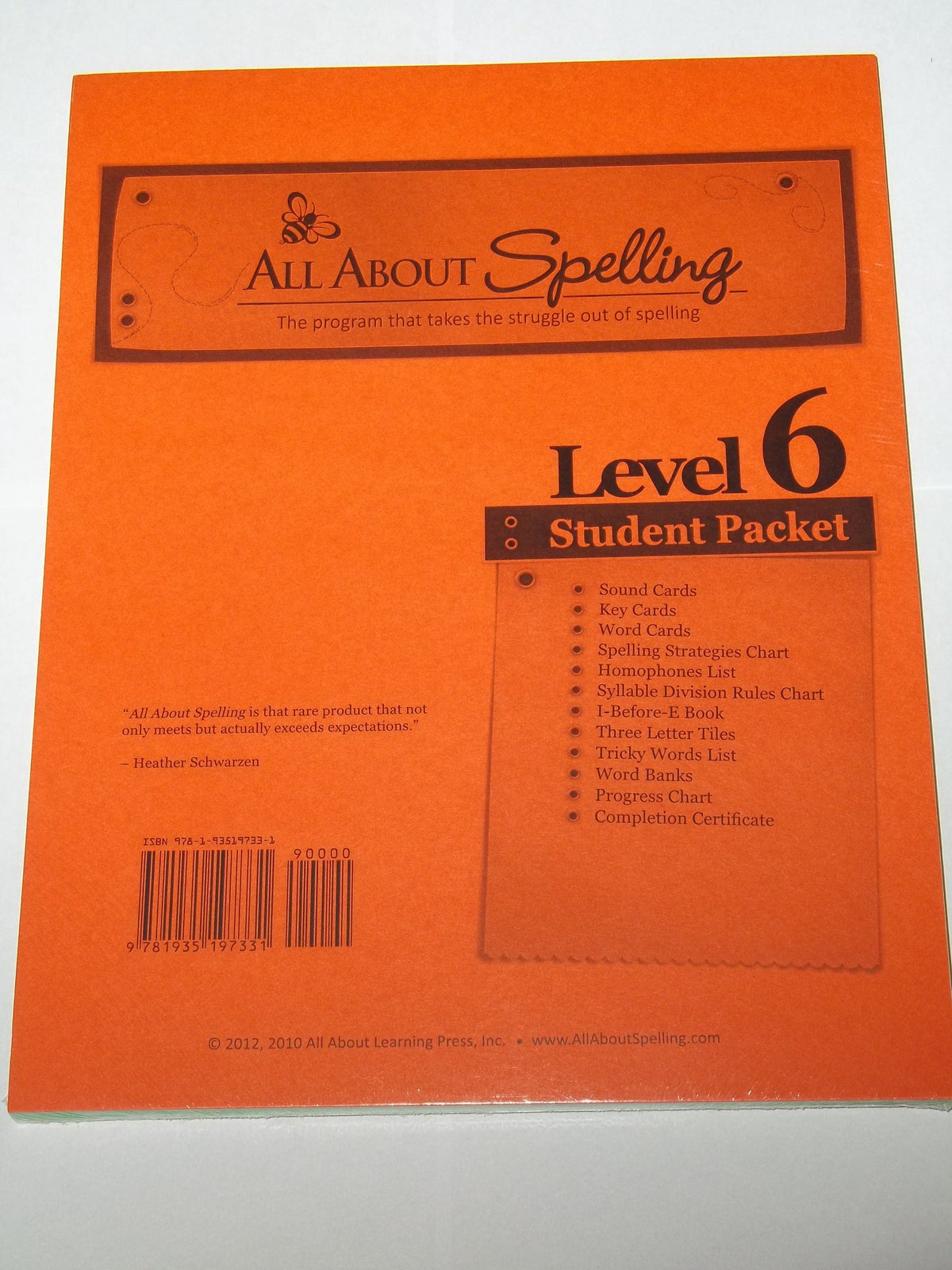 All About Spelling: Level 6, Student Material Packet The Happy Book Stack