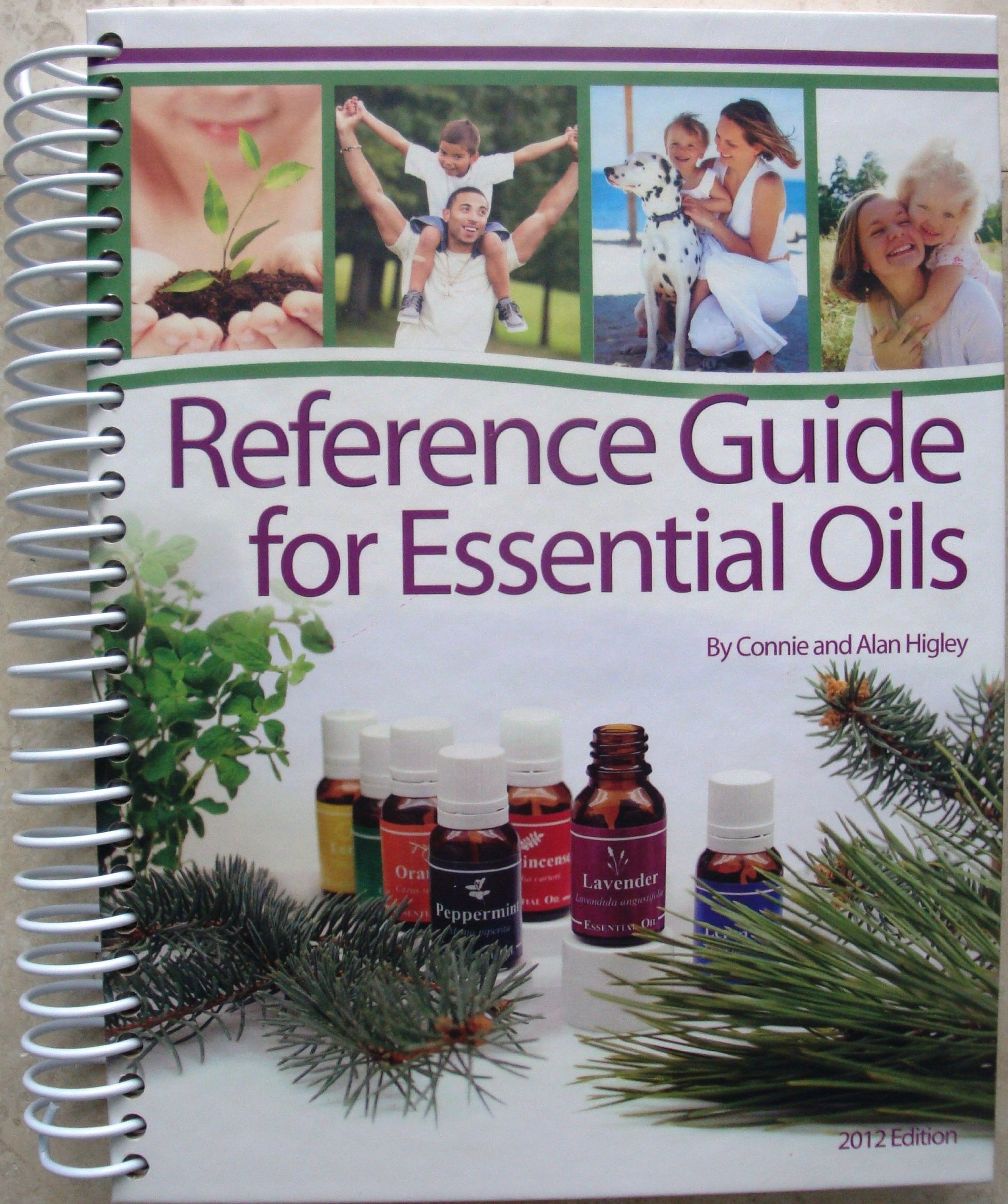 Reference Guide for Essential Oils Hard Cover 2013 The Happy Book Stack