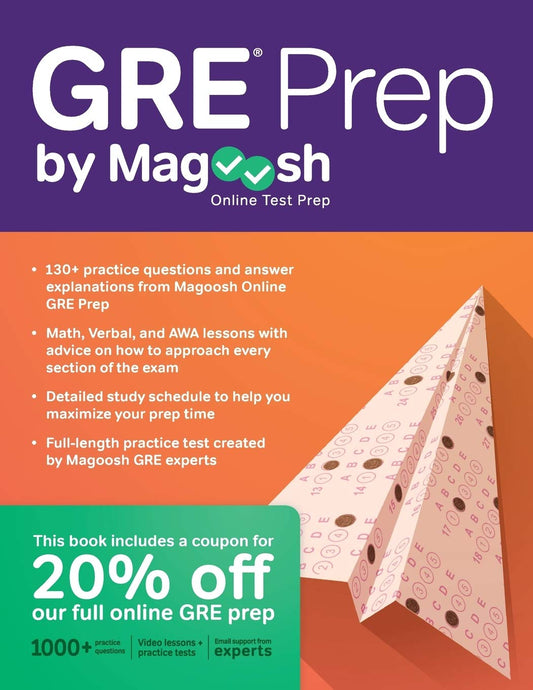 GRE Prep by Magoosh The Happy Book Stack