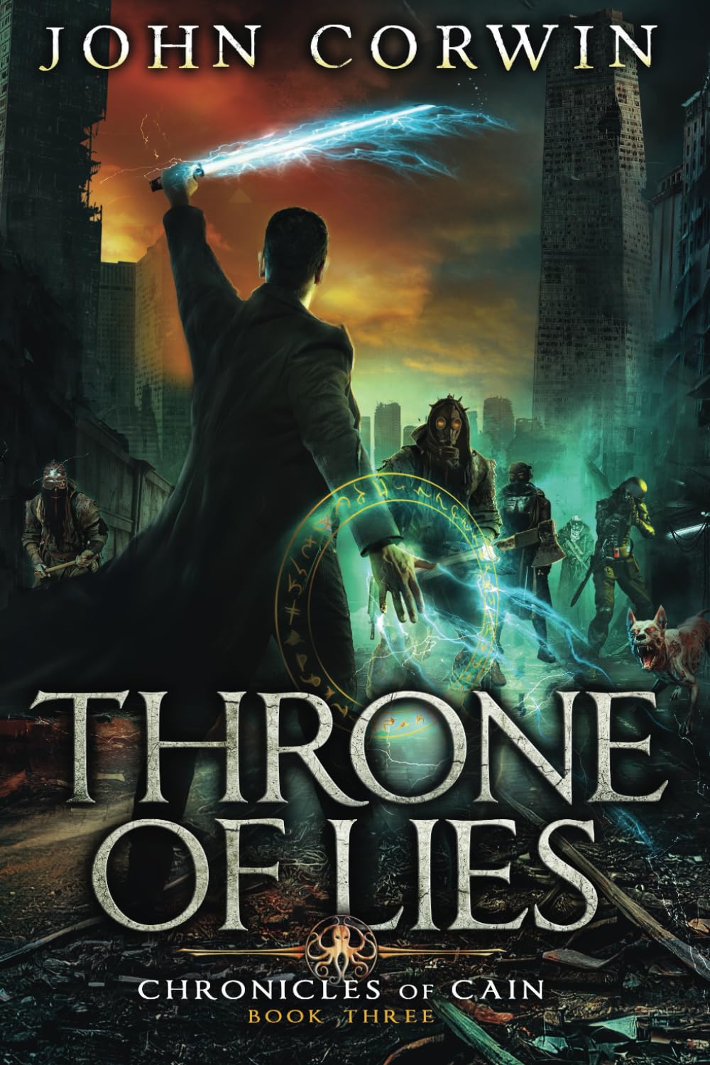 Throne of Lies: Epic Steampunk Fantasy (Chronicles of Cain) The Happy Book Stack