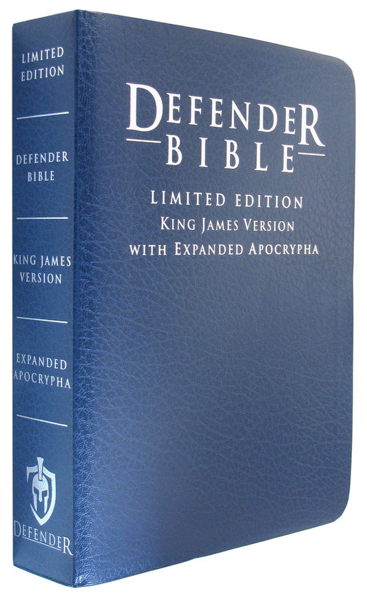 Defender Bible Limited Edition King James Version with Expanded Apocrypha - 8253