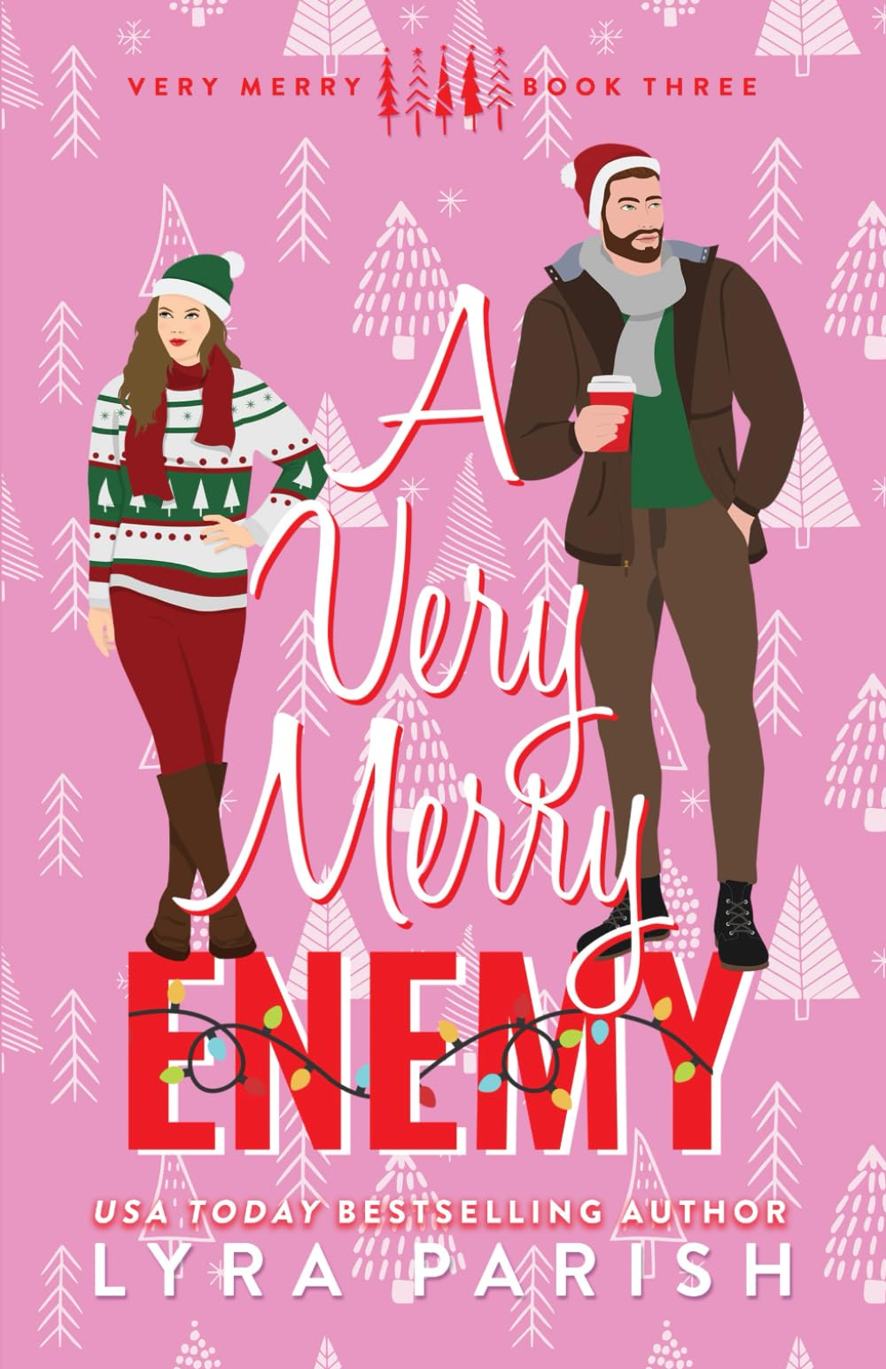 A Very Merry Enemy: a small town, holiday, enemies to lovers romcom The Happy Book Stack