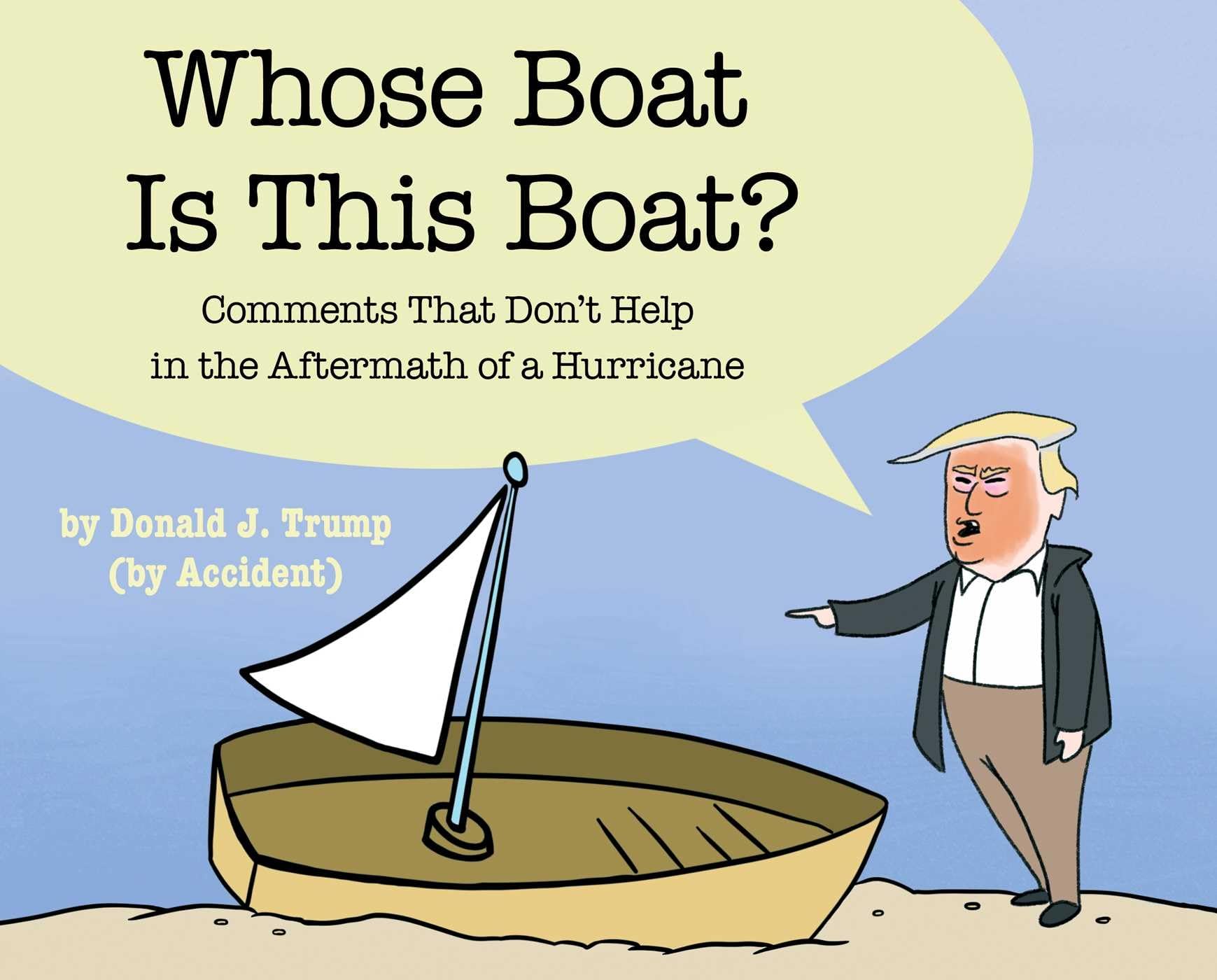 Whose Boat Is This Boat?: Comments That Don't Help in the Aftermath of a Hurricane The Happy Book Stack
