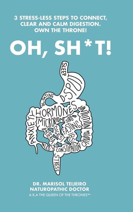 Oh, Sh*t!: 3 Step Stress-less Steps to Connect, Clear and Calm Digestion. Own the Throne! The Happy Book Stack
