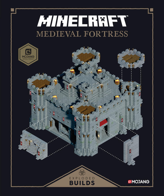 Minecraft: Exploded Builds: Medieval Fortress: An Official Mojang Book The Happy Book Stack