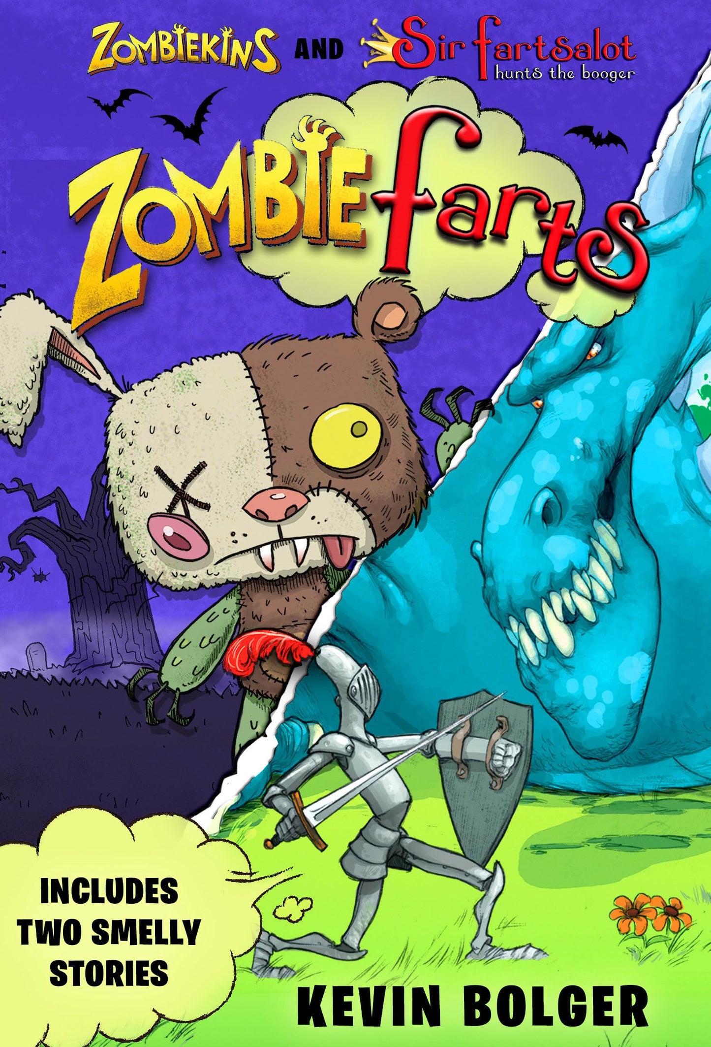 Zombiefarts: Zombiekins and Sir Fartsalot Hunts the Booger The Happy Book Stack