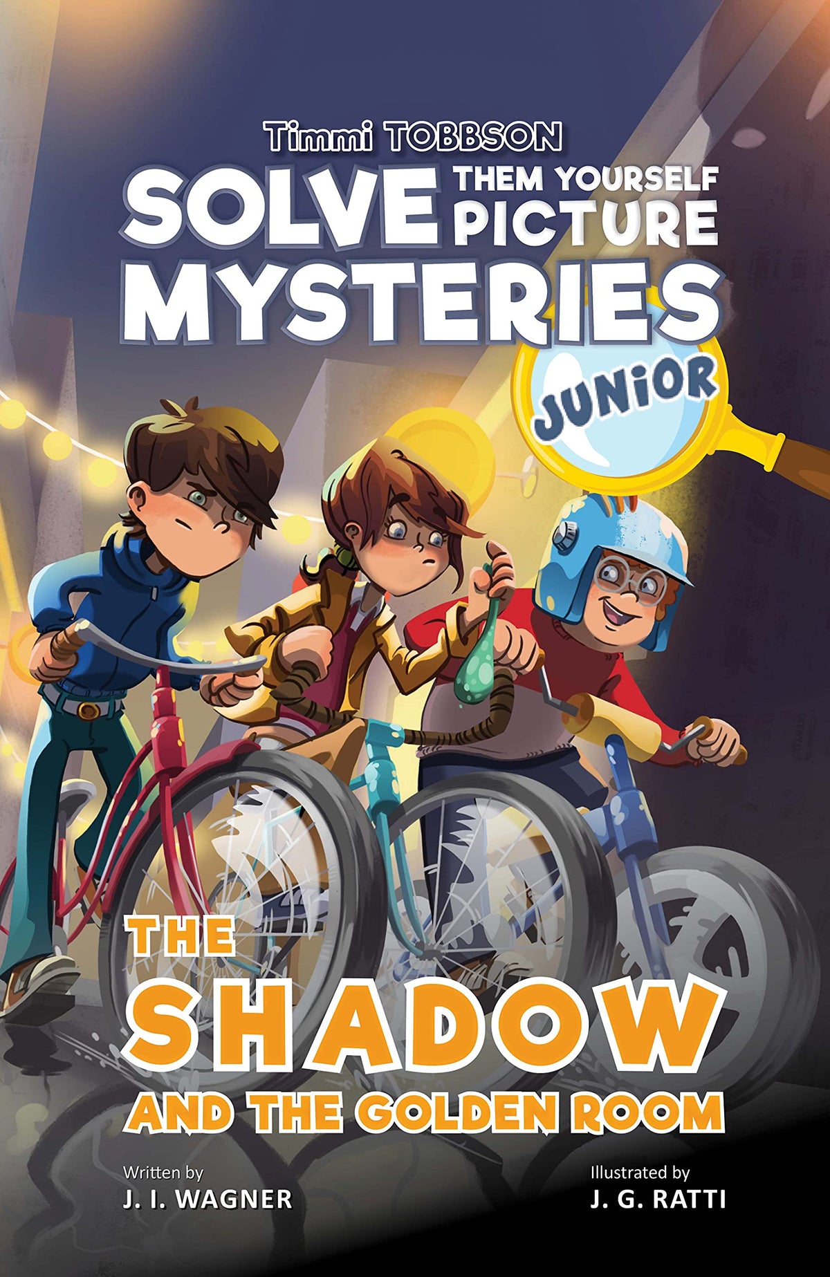 The Shadow and the Golden Room: A Timmi Tobbson Junior (6-8) Detective Book for Kids (Solve-Them-Yourself Mysteries Book for Girls and Boys ages 6-8) (cover may vary) The Happy Book Stack