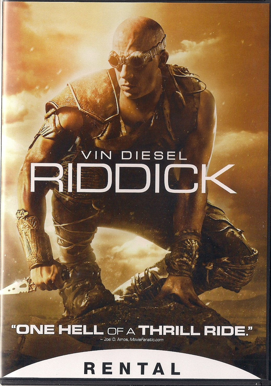 Riddick (Dvd, 2013) Rental Exclusive The Happy Book Stack