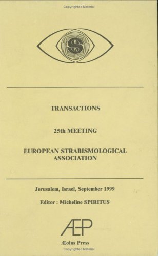 Transactions 25th Meeting European Strabismological Association - 2099
